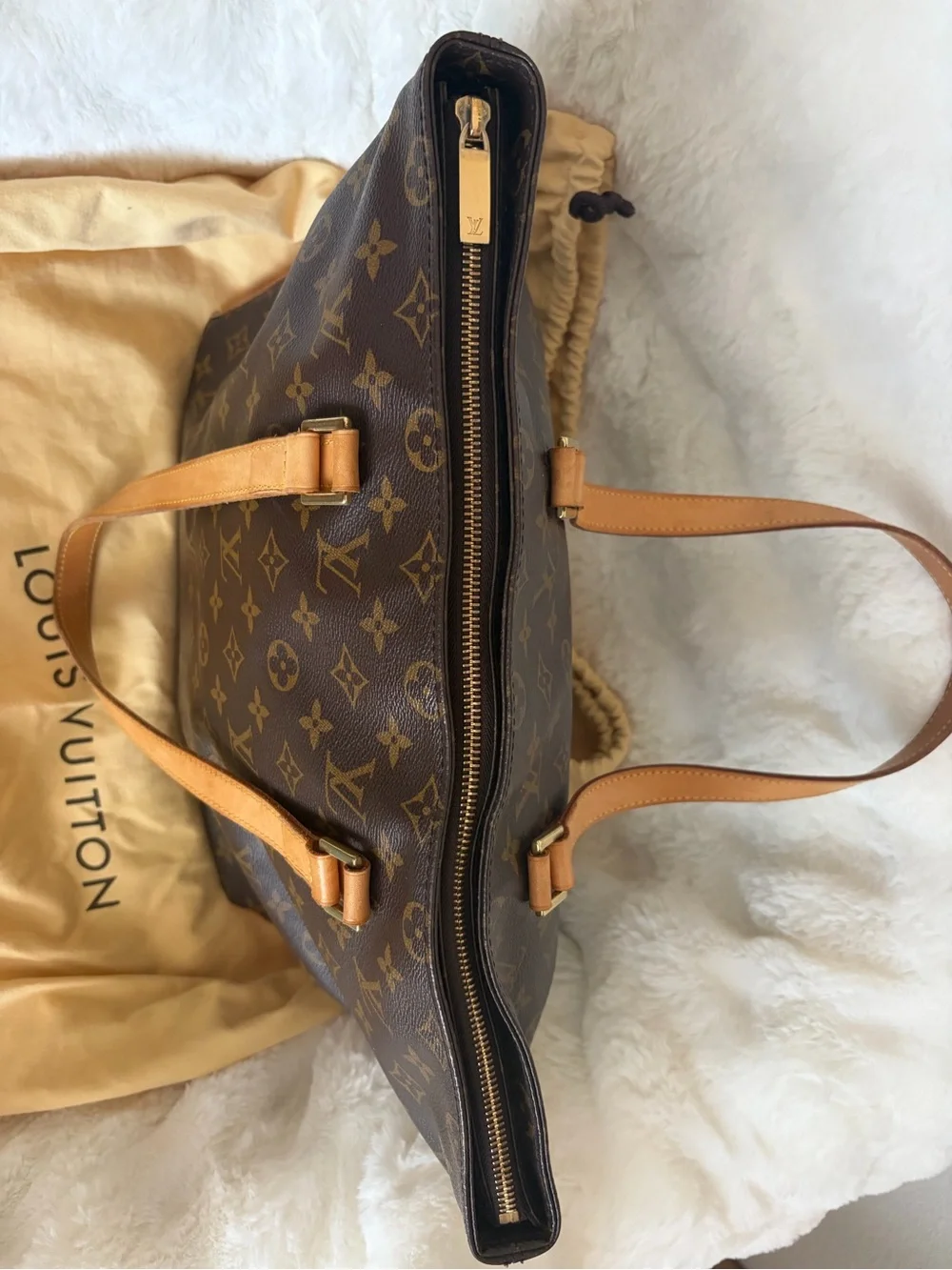 Louis Vuitton Monogram Mezzo Tote with Dust bag and COA